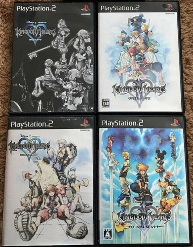 Ps2 kingdom hearts - kingdom, ii
