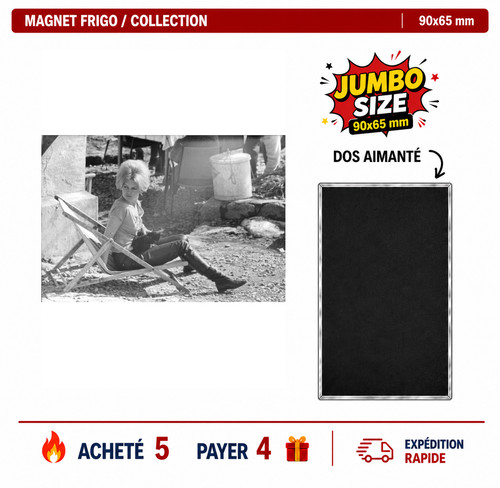 Magnet frigo brigitte bardot - frigo,