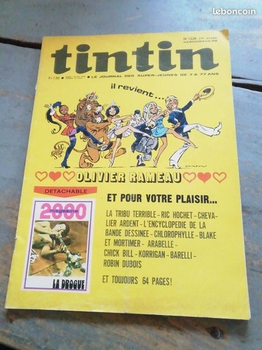Magazine tintin journal - magazine,