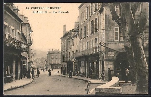 Cpa beaulieu corrèze - /corrèze,, rue