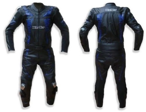 Combinaison moto cuir - de, en