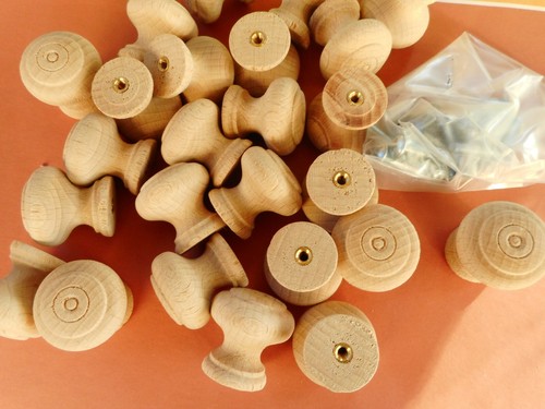 Boite boutons bois - 25,