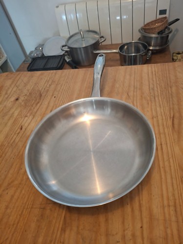Poêle inox fissler 24cm - poêle, 18-10