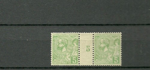 Monaco timbre 1905 - , millesime