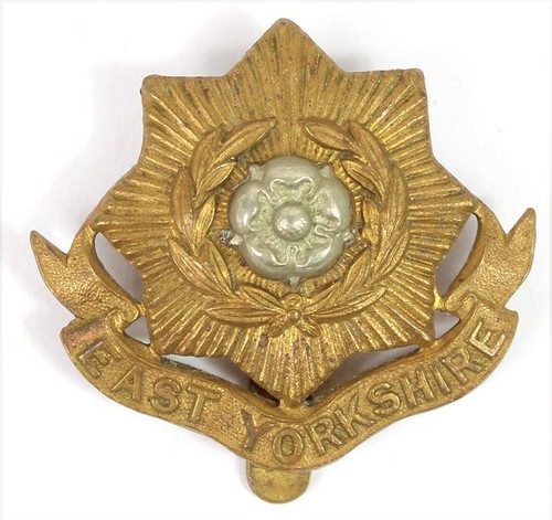 Cap badge east yorkshire - badge,