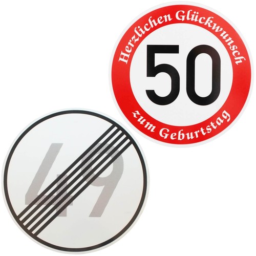 Panneau signalisation - 2x,