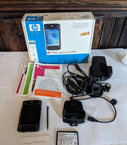 Ipaq 4700 allume mais - hp,