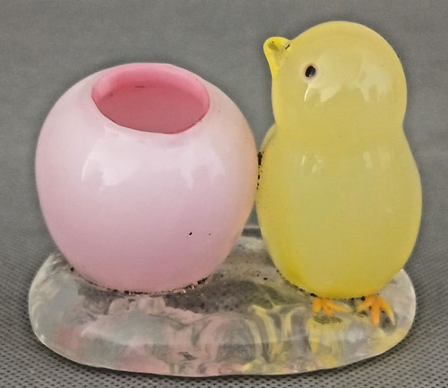 Poussin verre massif et - en,