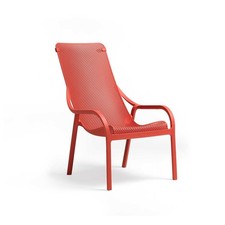 Fauteuil Net Lounge Corail