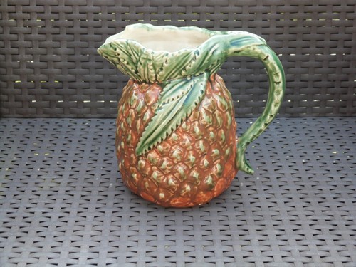 Pichet ananas barbotine - en, (