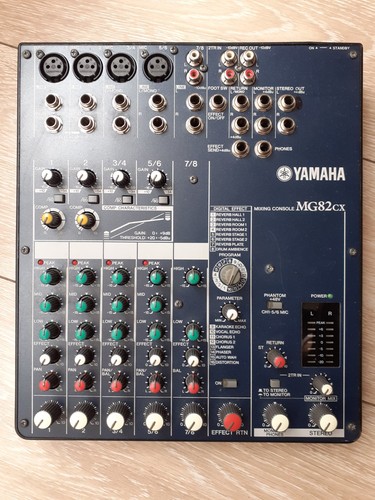 Yamaha mg82cx table mixage - yamaha,