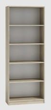 BDW Étagère Bibliothèque sur pied 60 x30x182cm - pour bureau, salon ONYX60