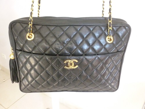 Vintage grand sac chanel - vintage,