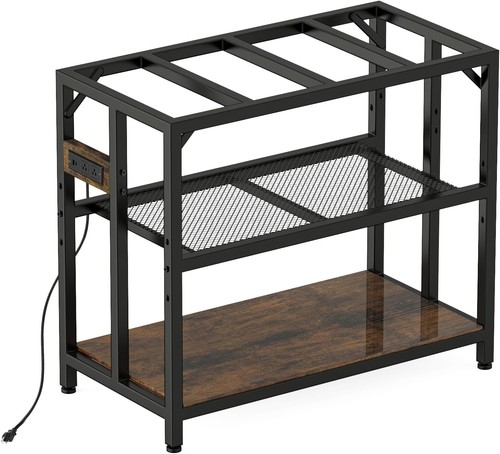 Aquarium stand rustic brown - aquarium,