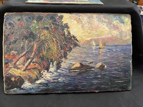 Tableau ancien marine - tableau,