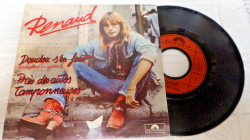 Vinyle 45t renaud doudou en - renaud, s'en