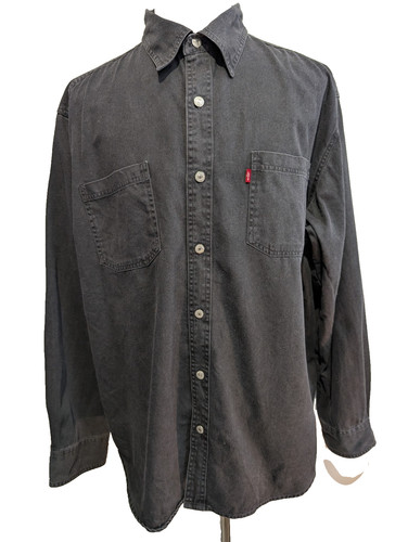 Chemise levi jean denim noir - levi's,