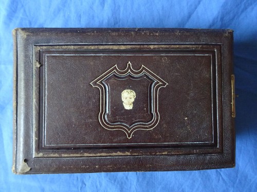 Album photo ancien - photo, vide,