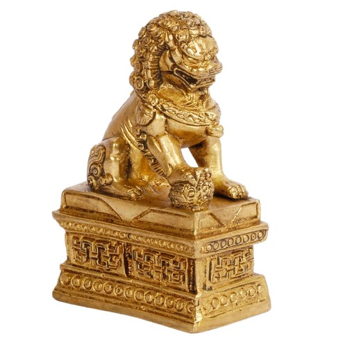 Statue figurine lion - de,