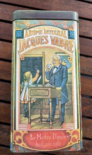 Boîte ancienne métal jacques - boîte,