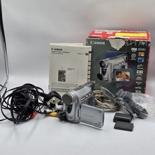 CANON MV830i CAMCORDER MINI DV DIGITAL TAPE VIDEO CAMERA BOXED Tested VGC