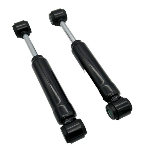 Pair black steel - black, tube
