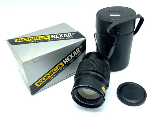Konica hexanon ovp 135mm - konica,