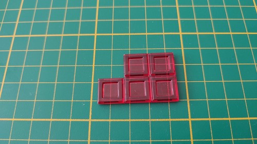 Polyominos rouge pentomino - , p