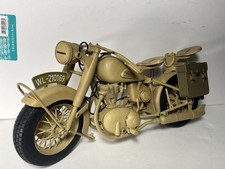 The Ultimate Soldier Afrika Korps German Motorcycle RARE 1/6