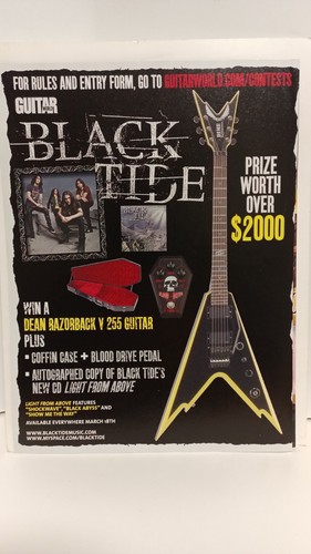 Dean razorback guitar giveaway - dean,