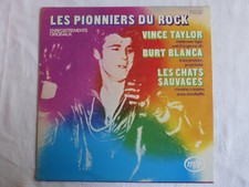 les pionniers du rock-vince taylor-burt blanca-les chats sauvages-LP 33 tours
