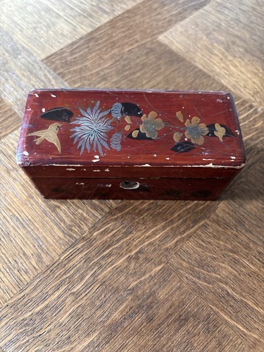 Ancienne petite boîte bois - boîte, en