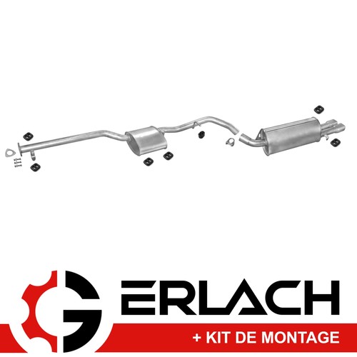 Echappement silencieux pour