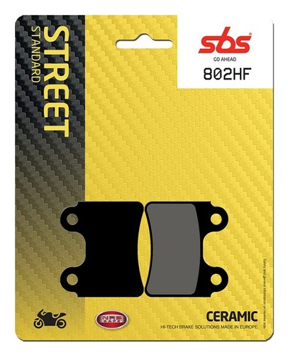 Sbs 802hf plaquettes frein - plaquettes,