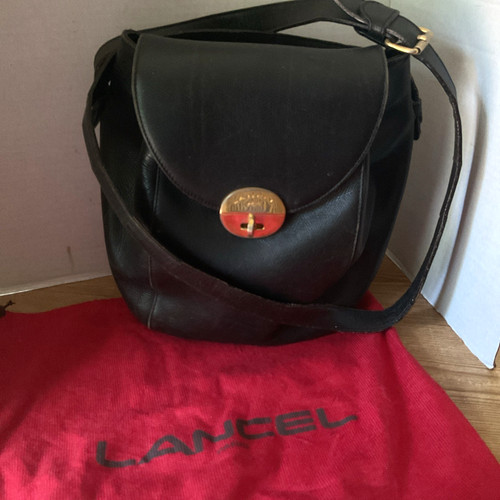 Lancel paris vintage black - lancel,