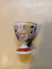 Japanese porcelain cup holder H 6cm Diam. 4.5cm