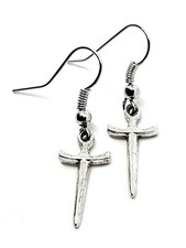 Boucles d'oreilles épée