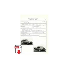 1965 Honda S600 AS285 C Fiche