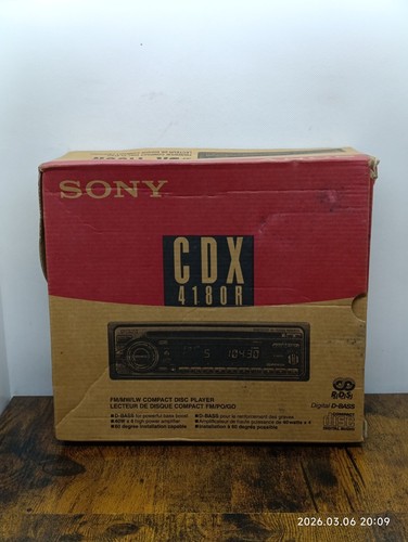 Autoradio sony cdx 4180r - cd, cdx-4180r