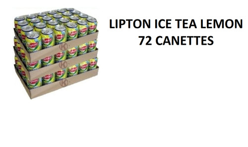 Canettes lipton ice - 72, de