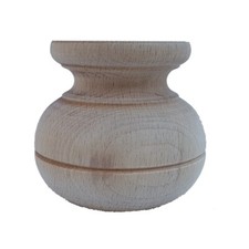 Pied en Bois de Hêtre Brut