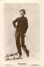 Charlie CHAPLIN rare carte
