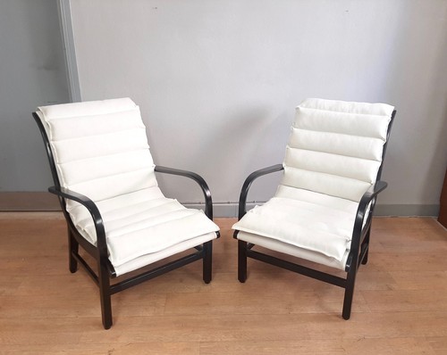 Paire fauteuils art deco - paire,