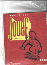 Jouef  -catalogue 1962 - 24 pages 20 X 214 cm environ