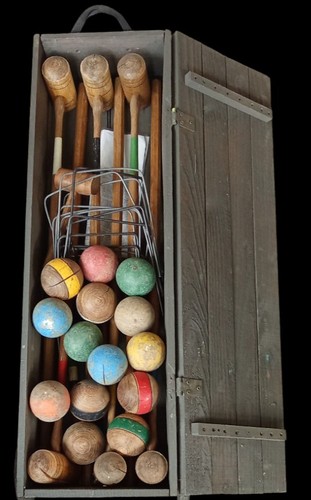 Ancien jeu croquet jeux - ancien,