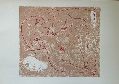 Lithographie andré masson - andré,