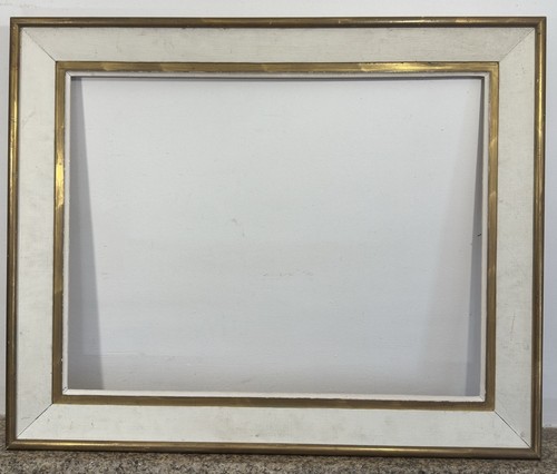 Cadre ancien 15p blanc - ancien,