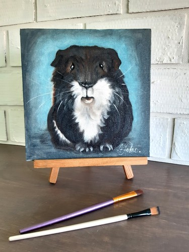 Cochon inde peinture - cochon, d'inde