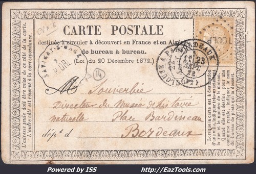 France sur cp amb toulp - 59,