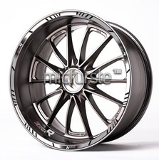 BMW F800R moto wheel decals 12